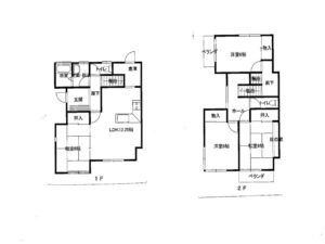 北方中古戸建間取り